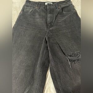 Zara Charcoal Denim Pants